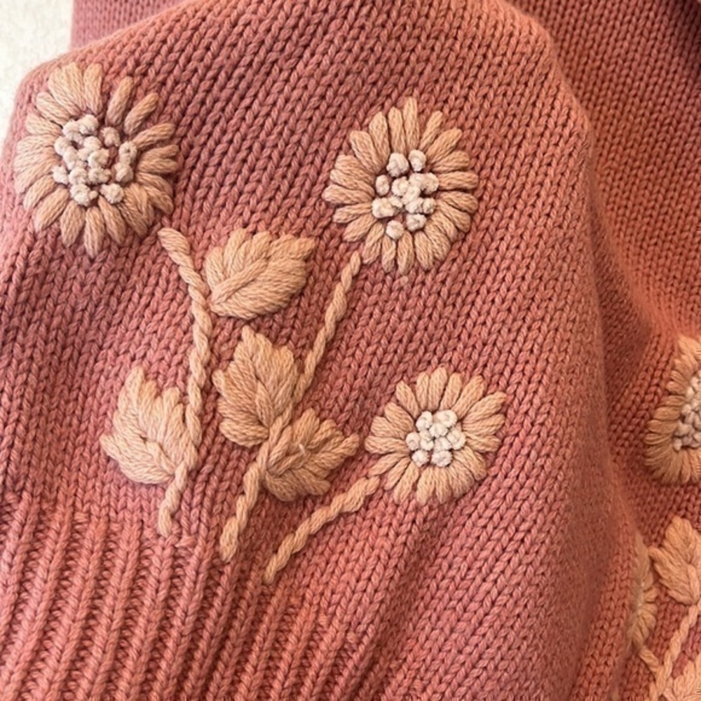 Loveshackfancy Union Collared Pullover Sweater In… - image 4